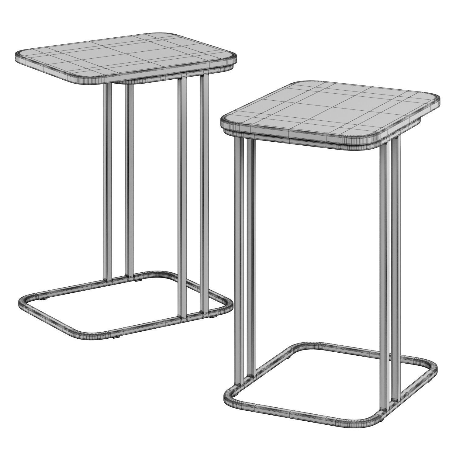Trebor Side Tables by am pm 3D model_1