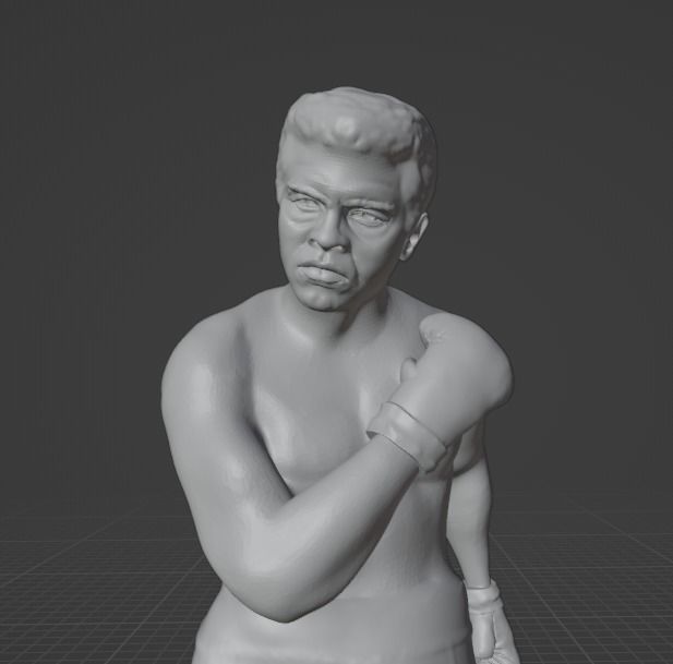 Muhammad Ali 3D model 3D printable | CGTrader