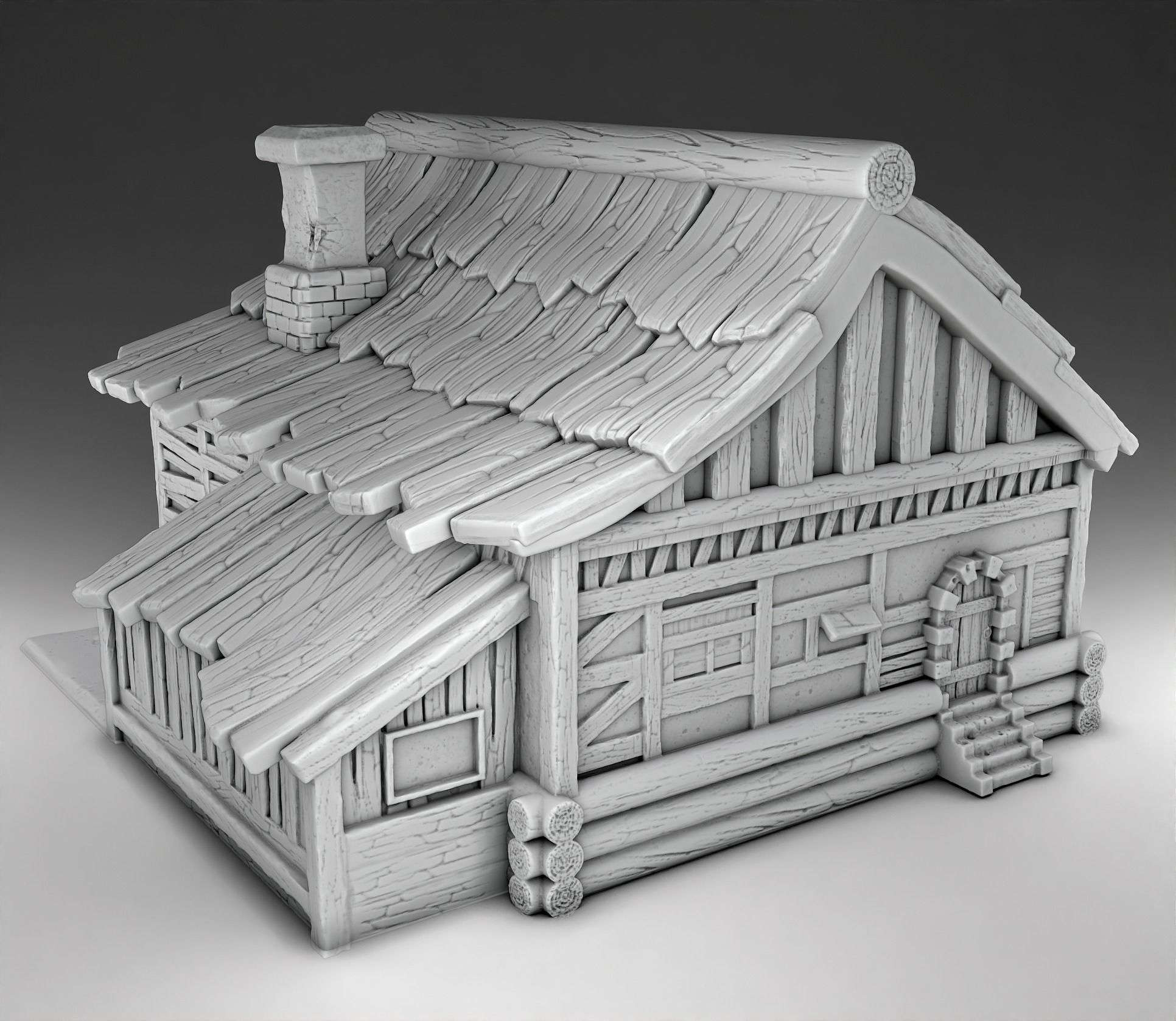 Farm architecture Set Part 1 3D print model_2