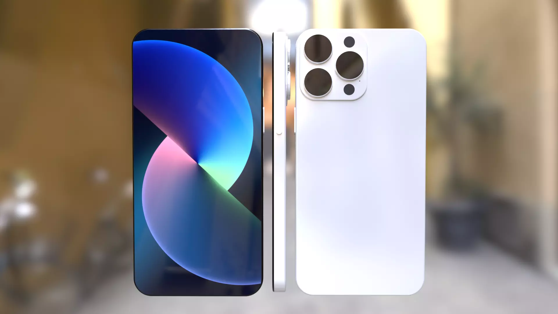 Phone 13 pro max 3D model_0