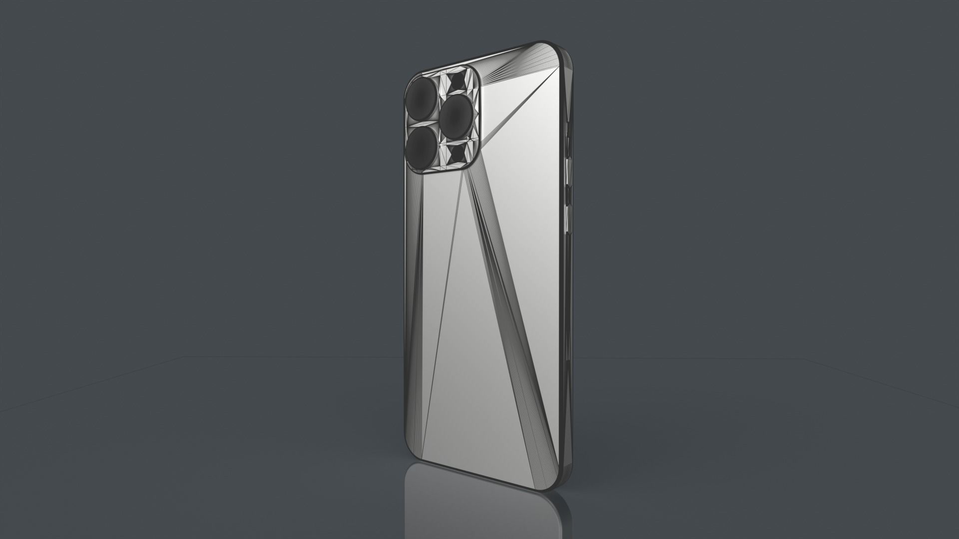 Phone 13 pro max 3D model_12