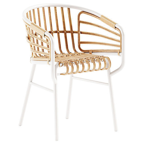 Raphia Rattan Chair by Casamania and Horm 3D model