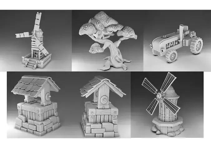 Farm decor Set Part 3