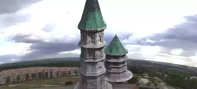 Germanic Medieval Tower 2 Designs 3D model