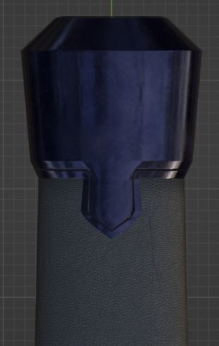 NIGHT SKY SWORD 3D print model - made in Blender 3D model_1