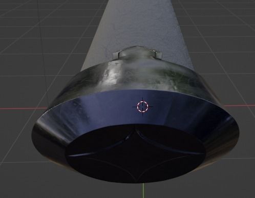 NIGHT SKY SWORD 3D print model - made in Blender 3D model_3