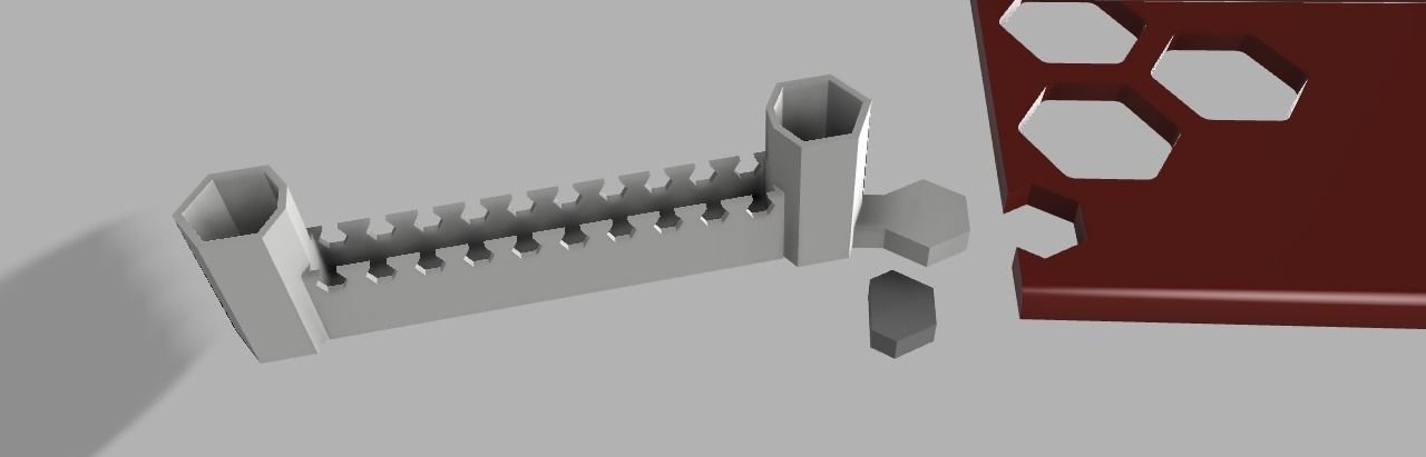 LapTop stand with phone and pencil holder 2 usb slots  Free 3D print model_9