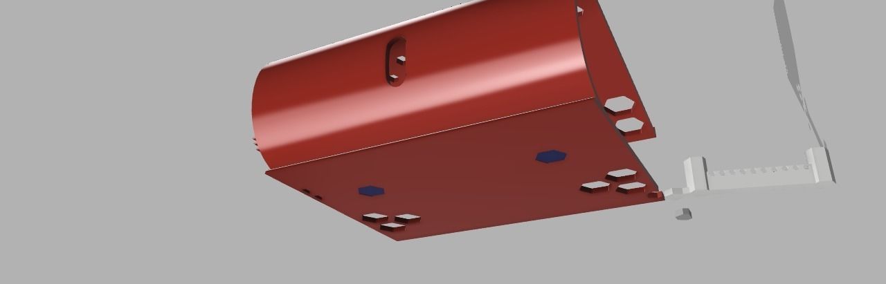 LapTop stand with phone and pencil holder 2 usb slots  Free 3D print model_4