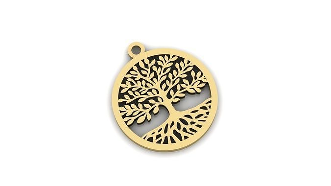 pendant tree 3D print model