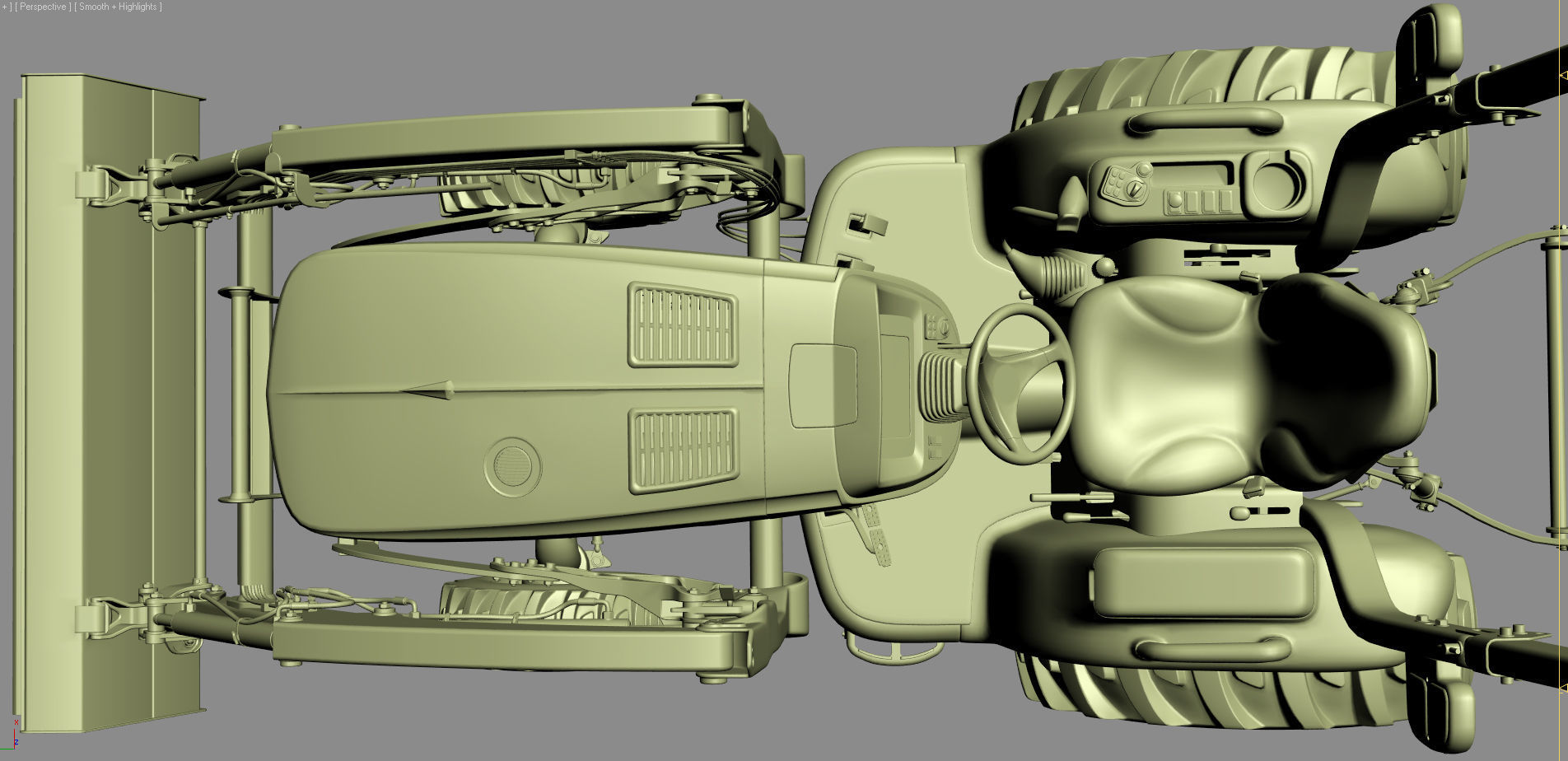 John Deere 3046R Tractor Utility v2 3D model_25