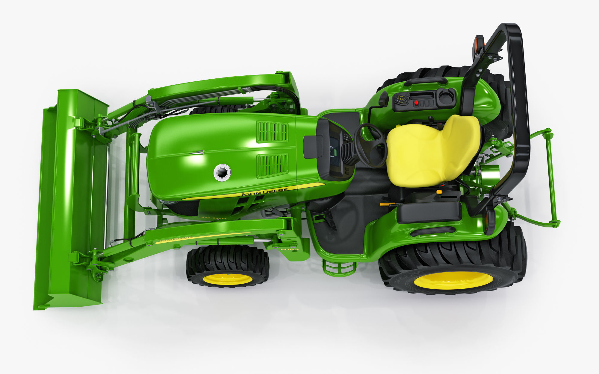 John Deere 3046R Tractor Utility v2 3D model_11