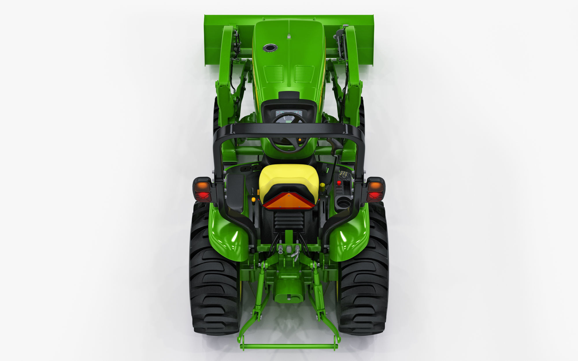John Deere 3046R Tractor Utility v2 3D model_13