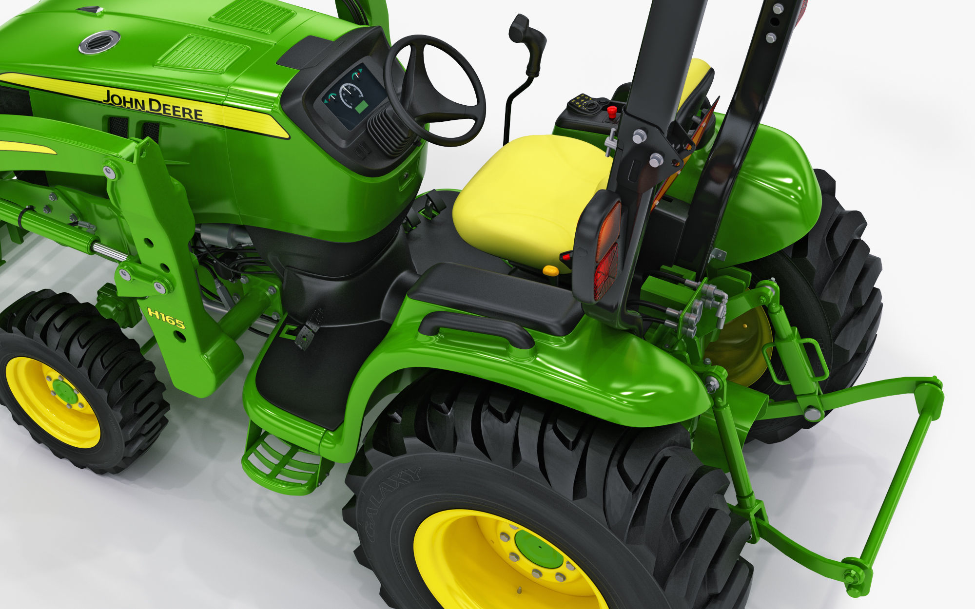 John Deere 3046R Tractor Utility v2 3D model_12