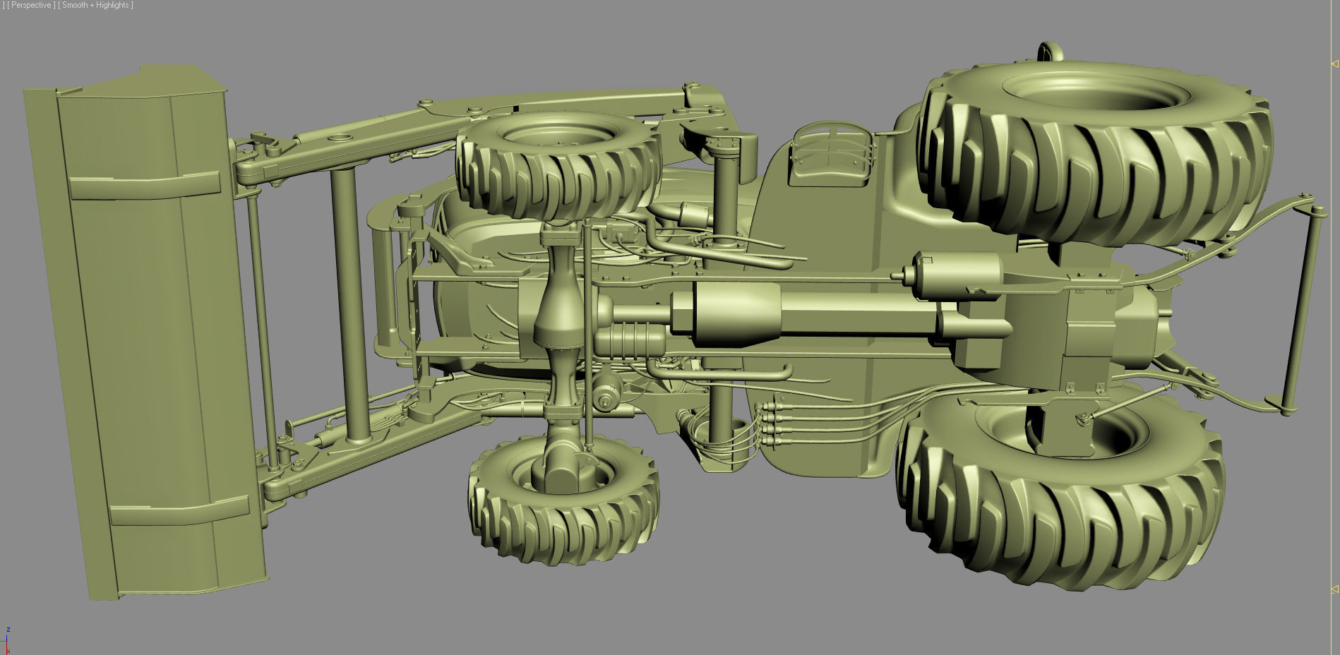 John Deere 3046R Tractor Utility v2 3D model_29