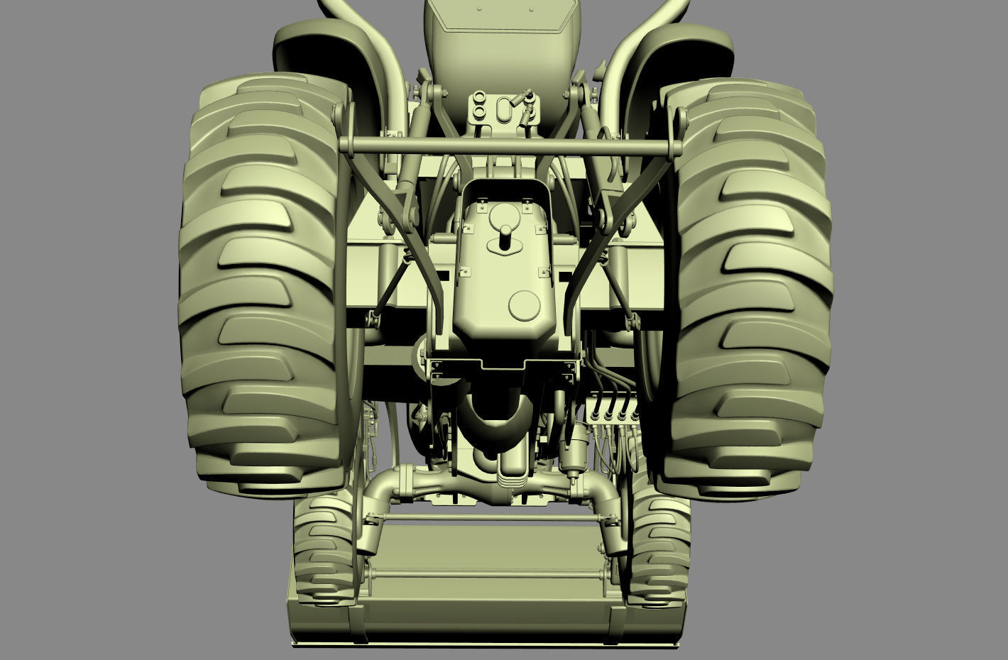 John Deere 3046R Tractor Utility v2 3D model_27
