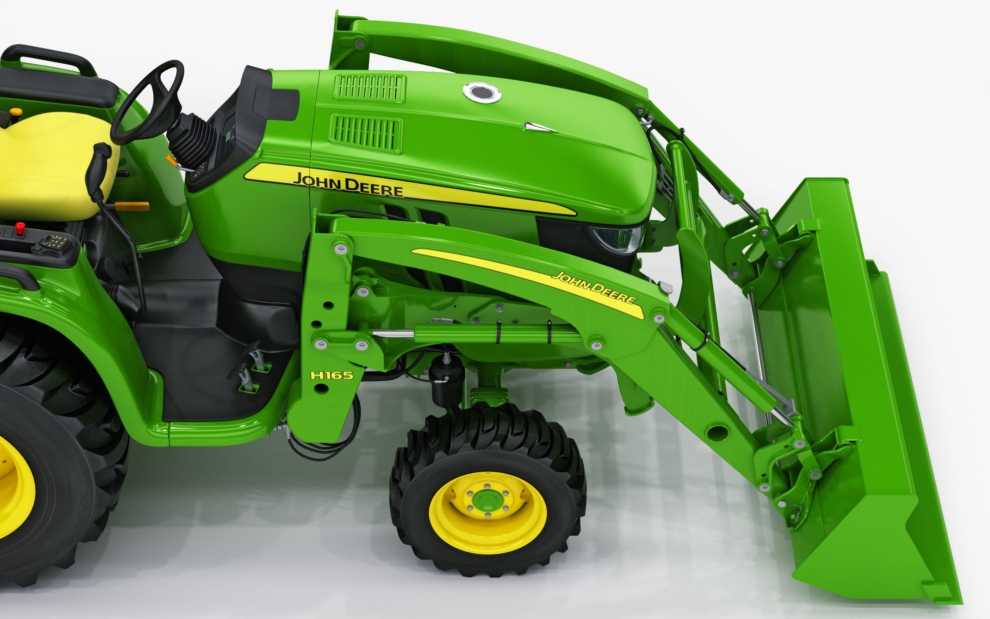 John Deere 3046R Tractor Utility v2 3D model_16