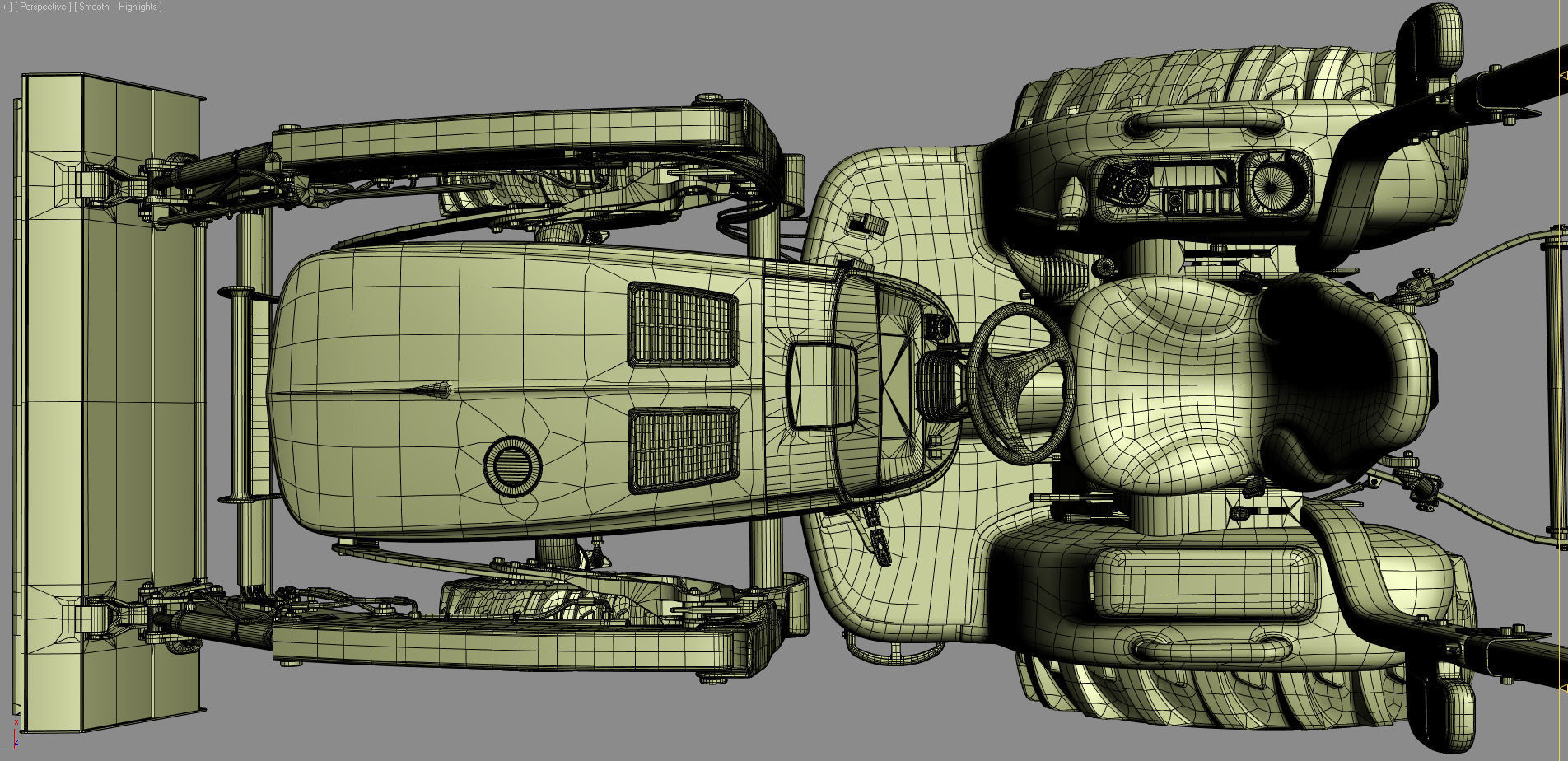 John Deere 3046R Tractor Utility v2 3D model_26