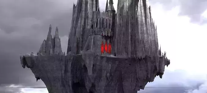 Cthulhu Deep Floating Cathedral Lovecraftian Kit bash 