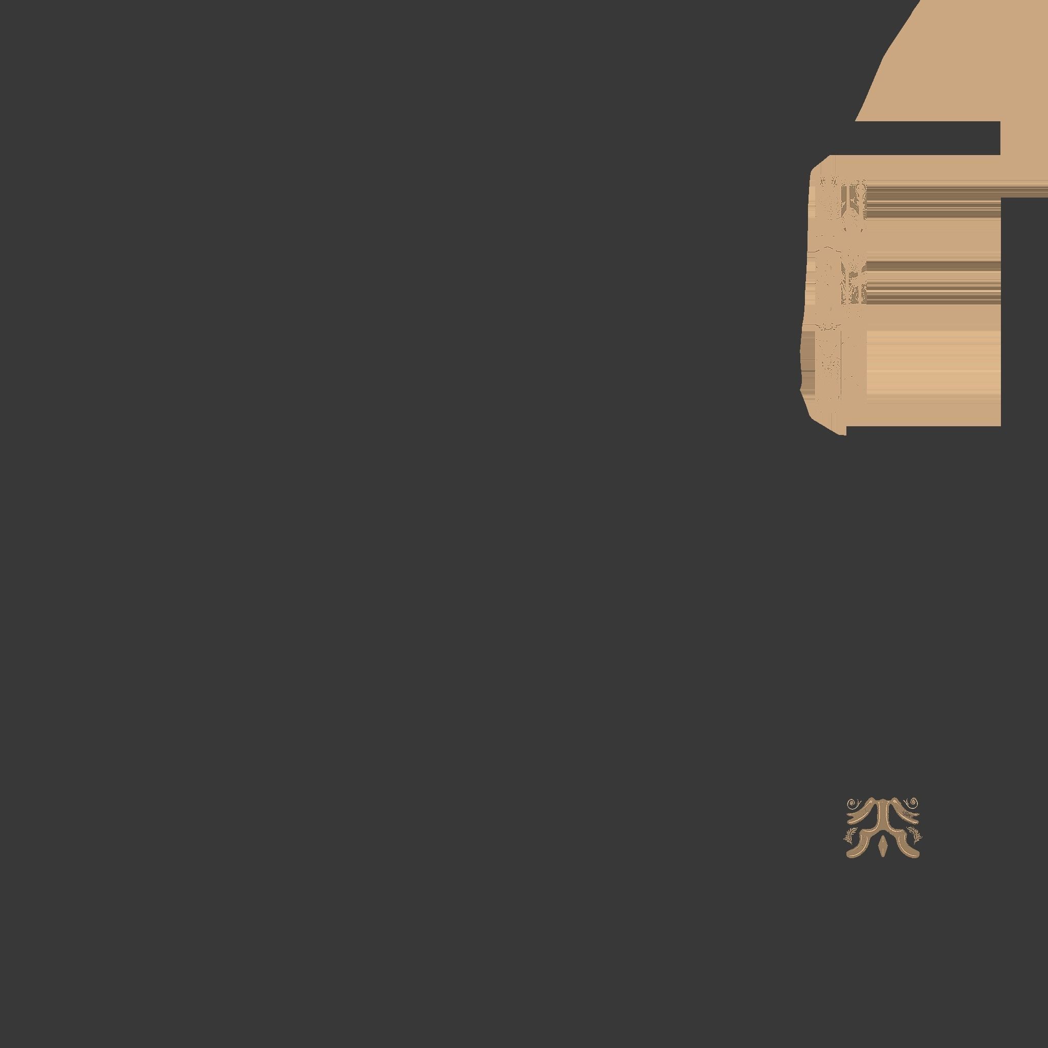 Female Space Monk Robe With Optional Book Belt Accessory Low-poly 3D model_13