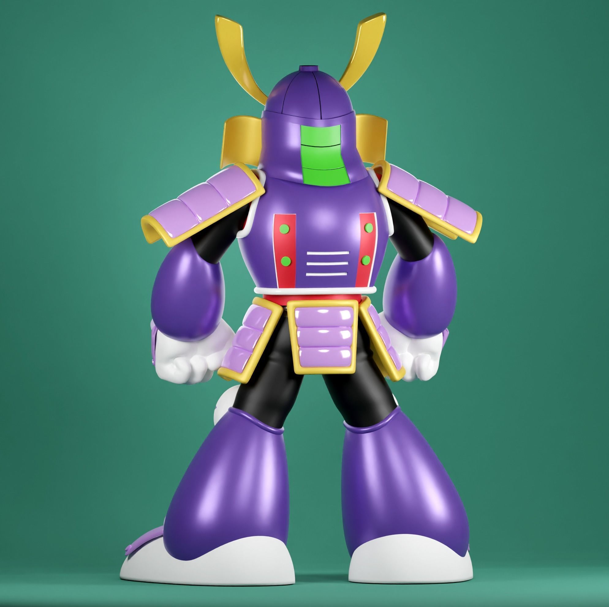 Yamato Man rockman megaman  3D model_4
