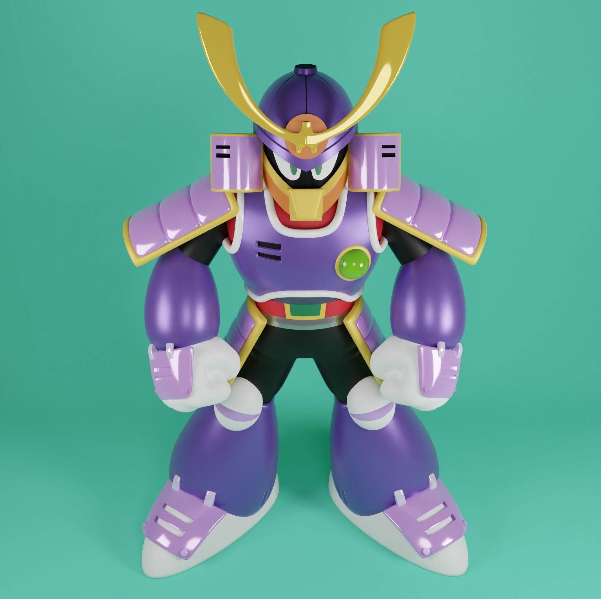 Yamato Man rockman megaman  3D model_3