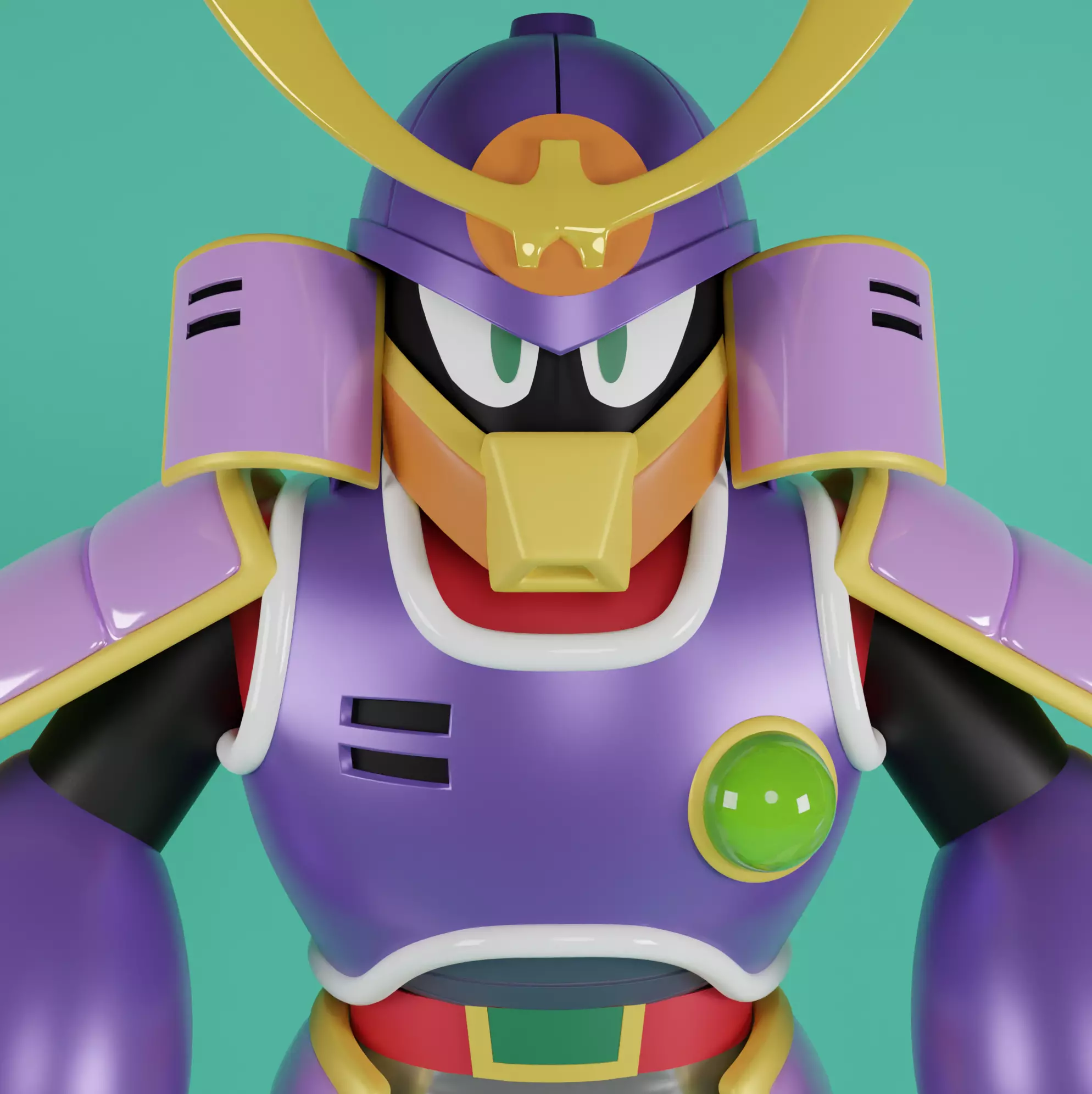 Yamato Man rockman megaman  3D model_0