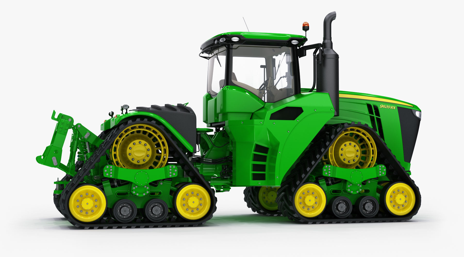 John Deere 9620 RX Tracked Power Tractor 3D model_9