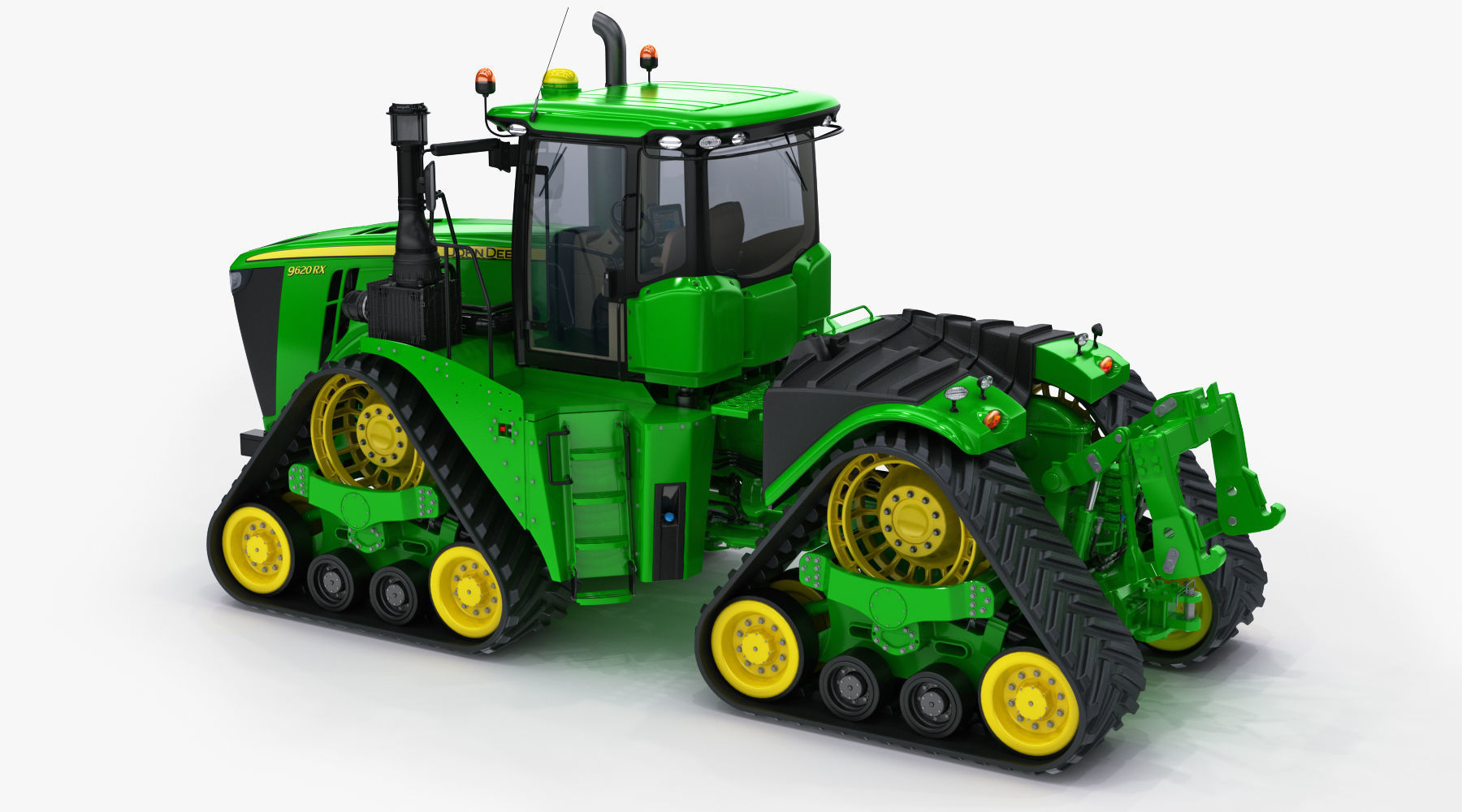 John Deere 9620 RX Tracked Power Tractor 3D model_6