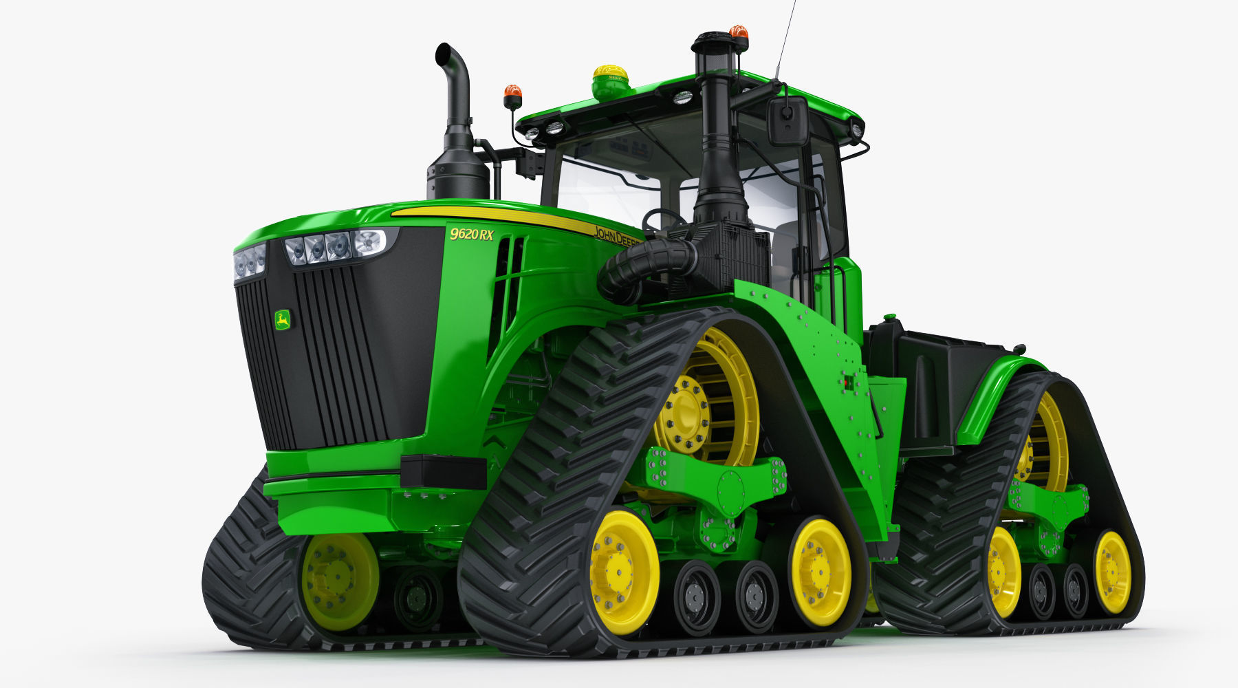 John Deere 9620 RX Tracked Power Tractor 3D model_5