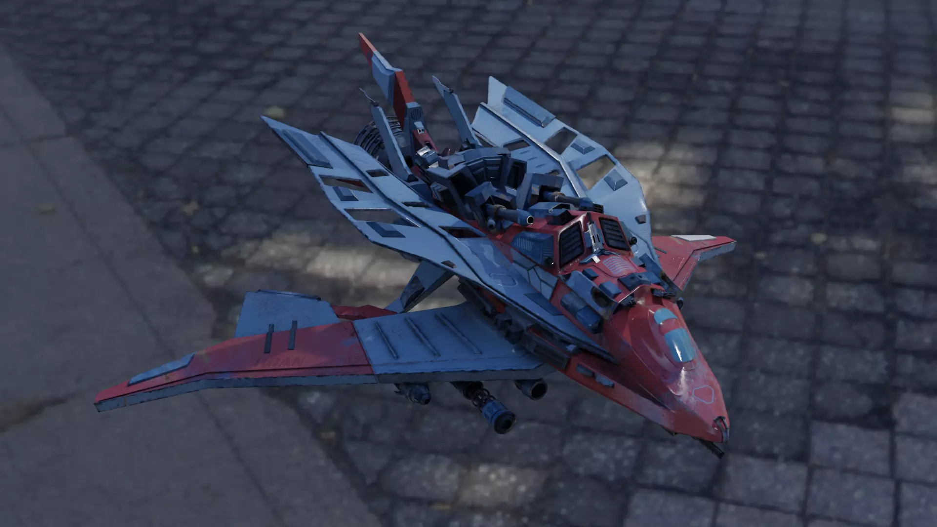 N195 Aircraft Free low-poly 3D model