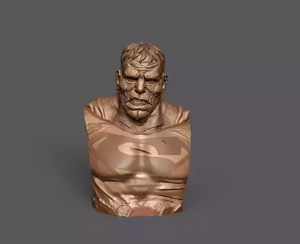 BIZARRO superman bust