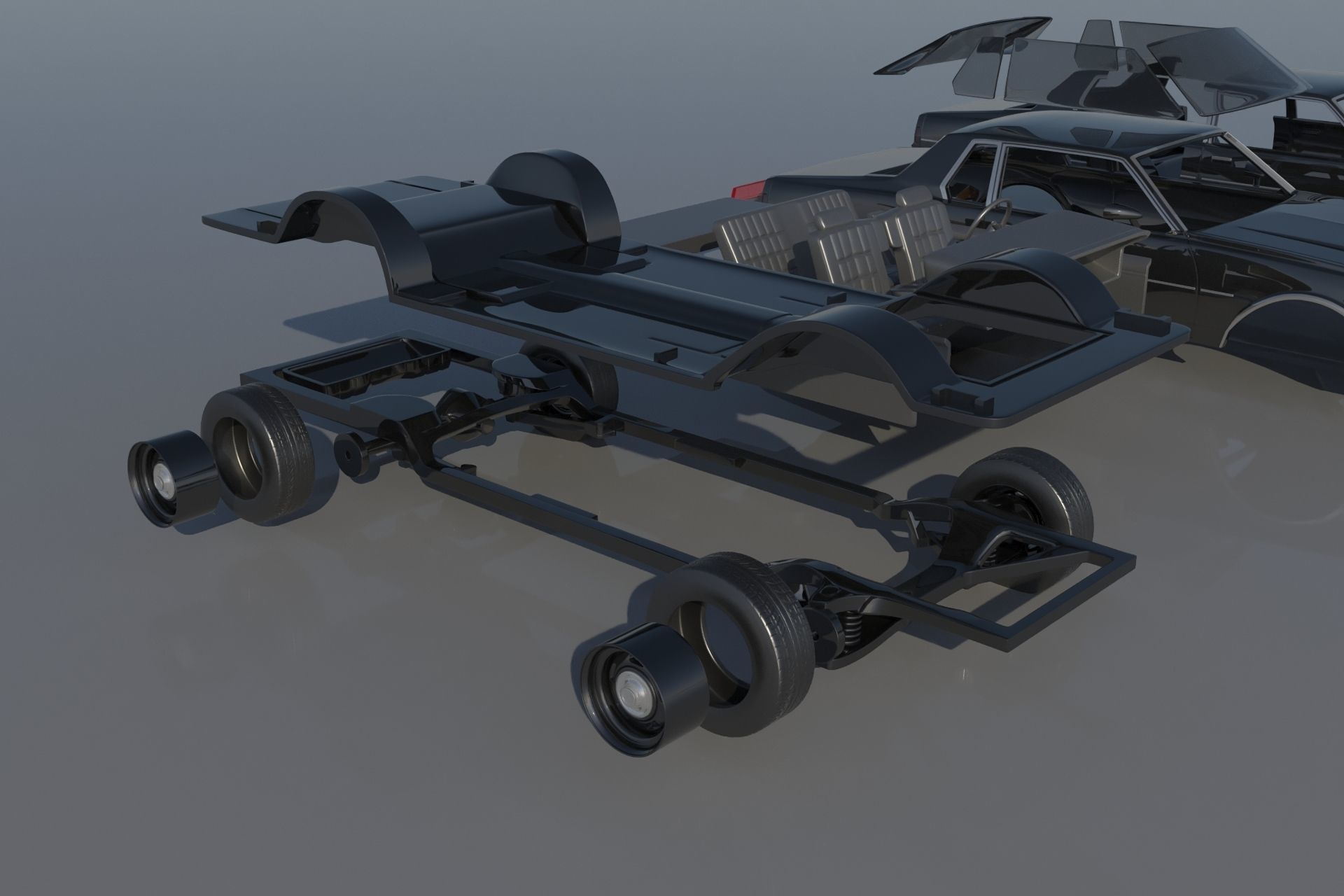 Chevrolet Impala Coupe 1977 3D print model_18