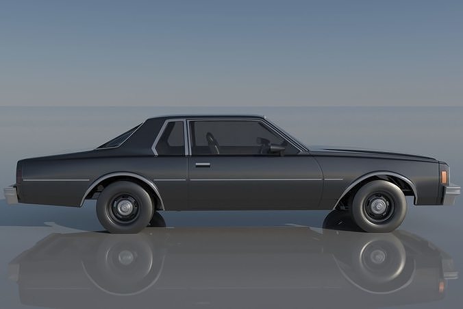 Chevrolet Impala Coupe 1977  3D print model 6