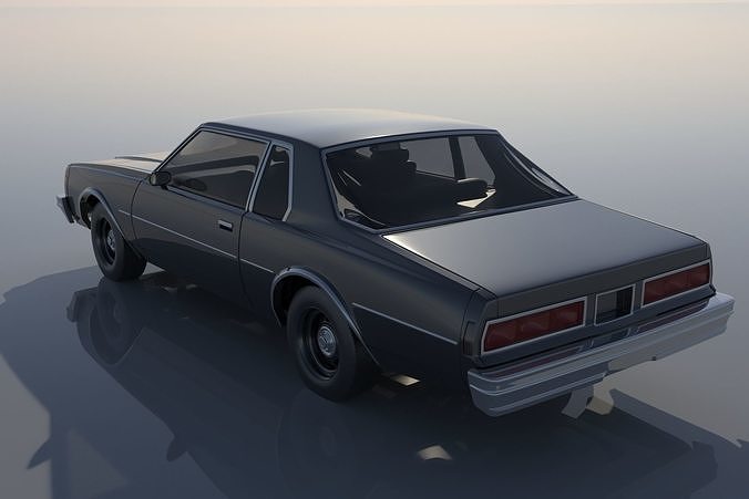 Chevrolet Impala Coupe 1977  3D print model 3