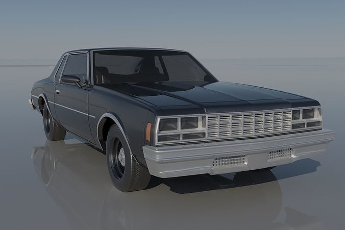 Chevrolet Impala Coupe 1977  3D print model 7