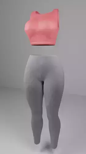 Crop Top and Leggings