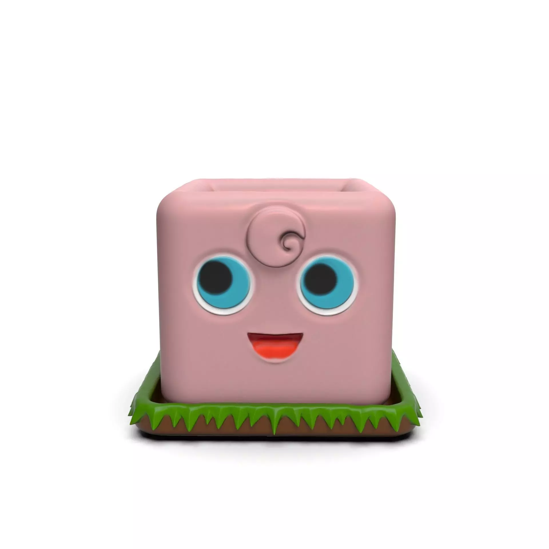Jigglypuff Pot Maceta- POKEMON 3D print STL 3D print model_0