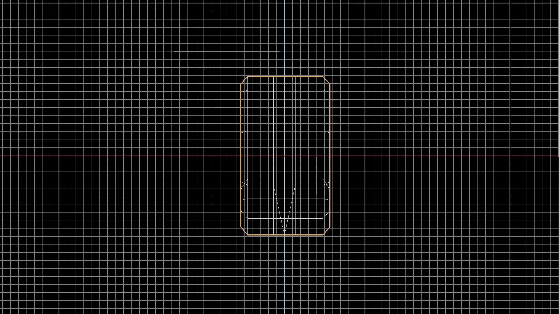 Knife Low-Poly 3D model_3