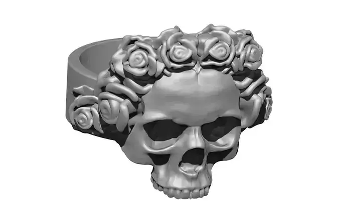 Mexican Skull Ring
