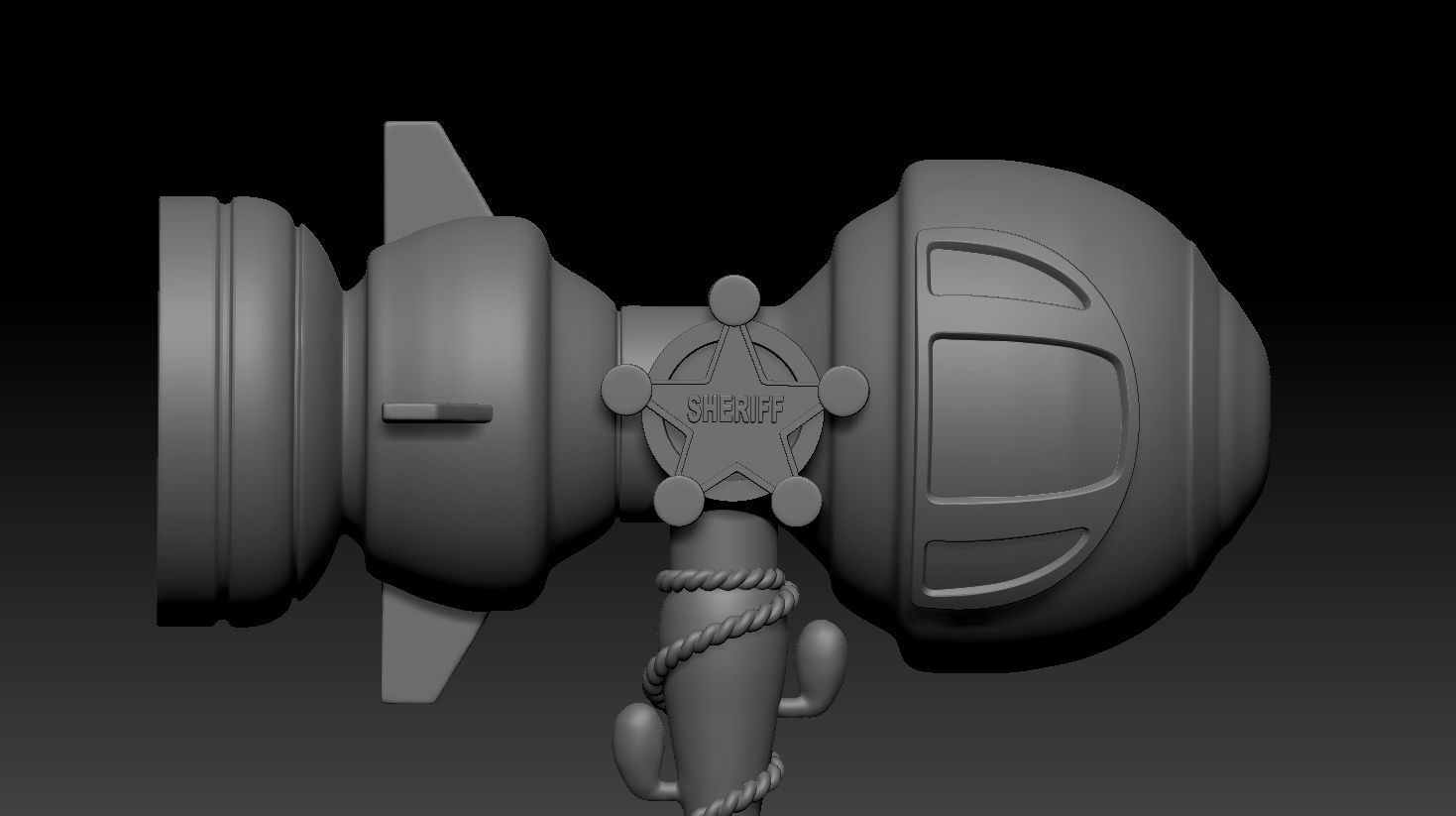 Kingdom Hearts III - Hyper Hammer 3D print model_1