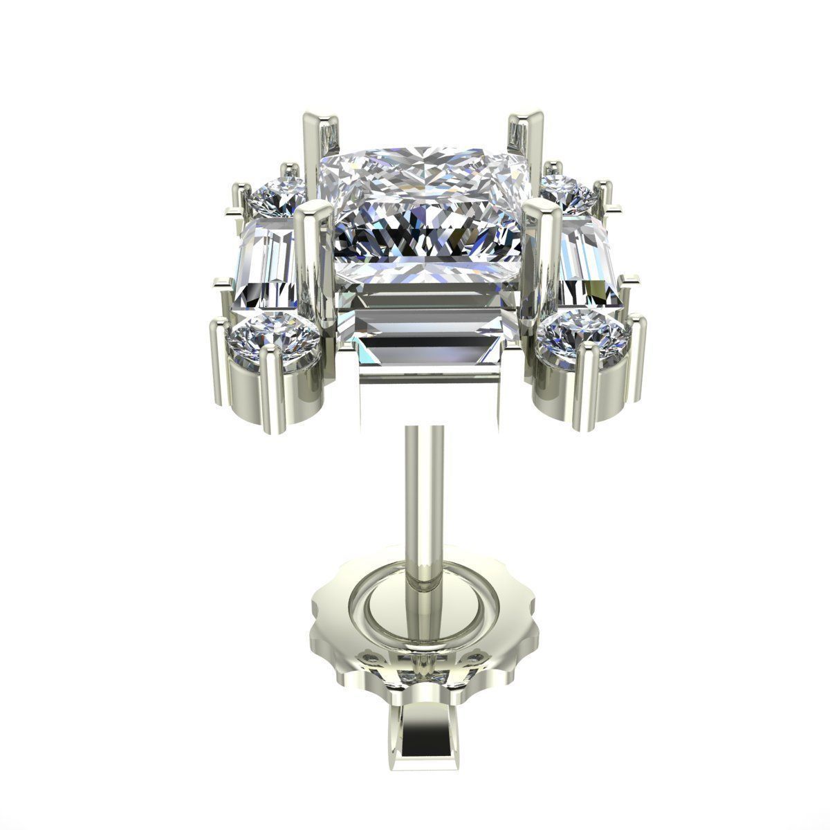 Earing 04  3D print model_6