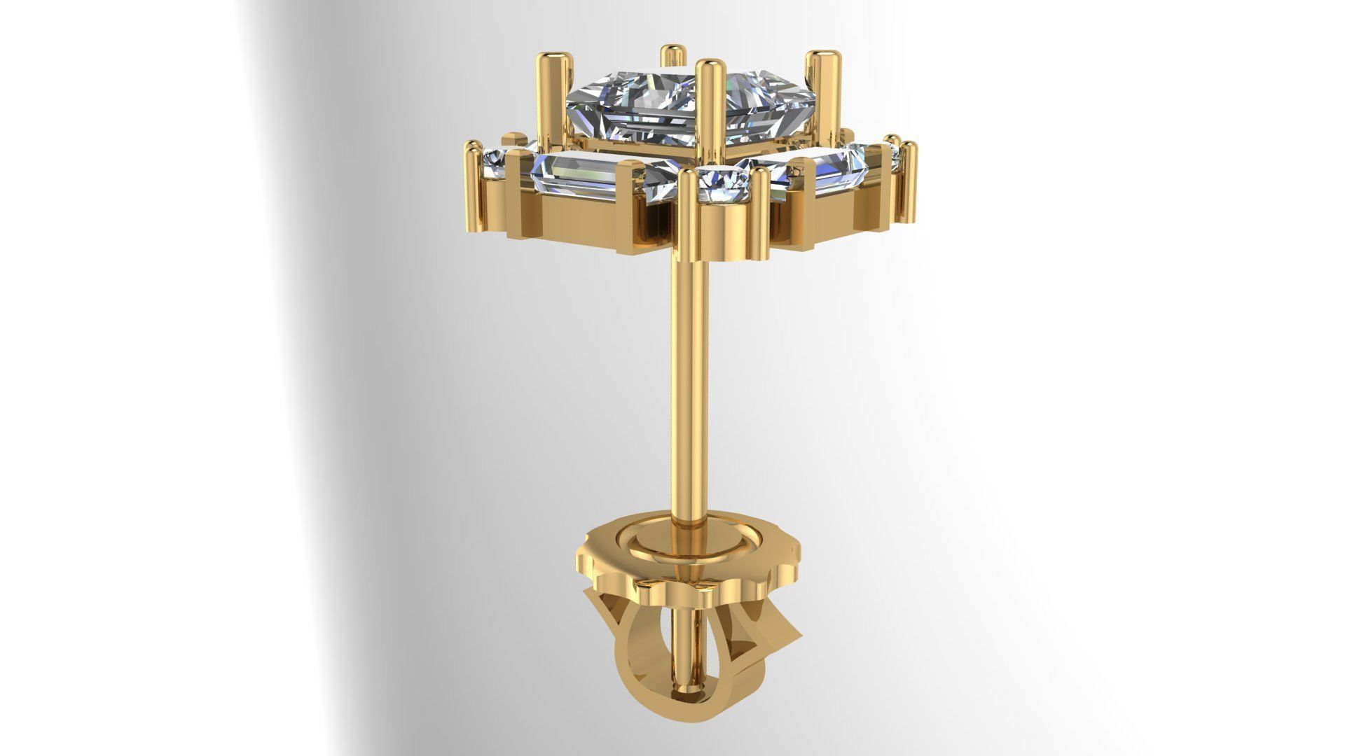 Earing 04  3D print model_10