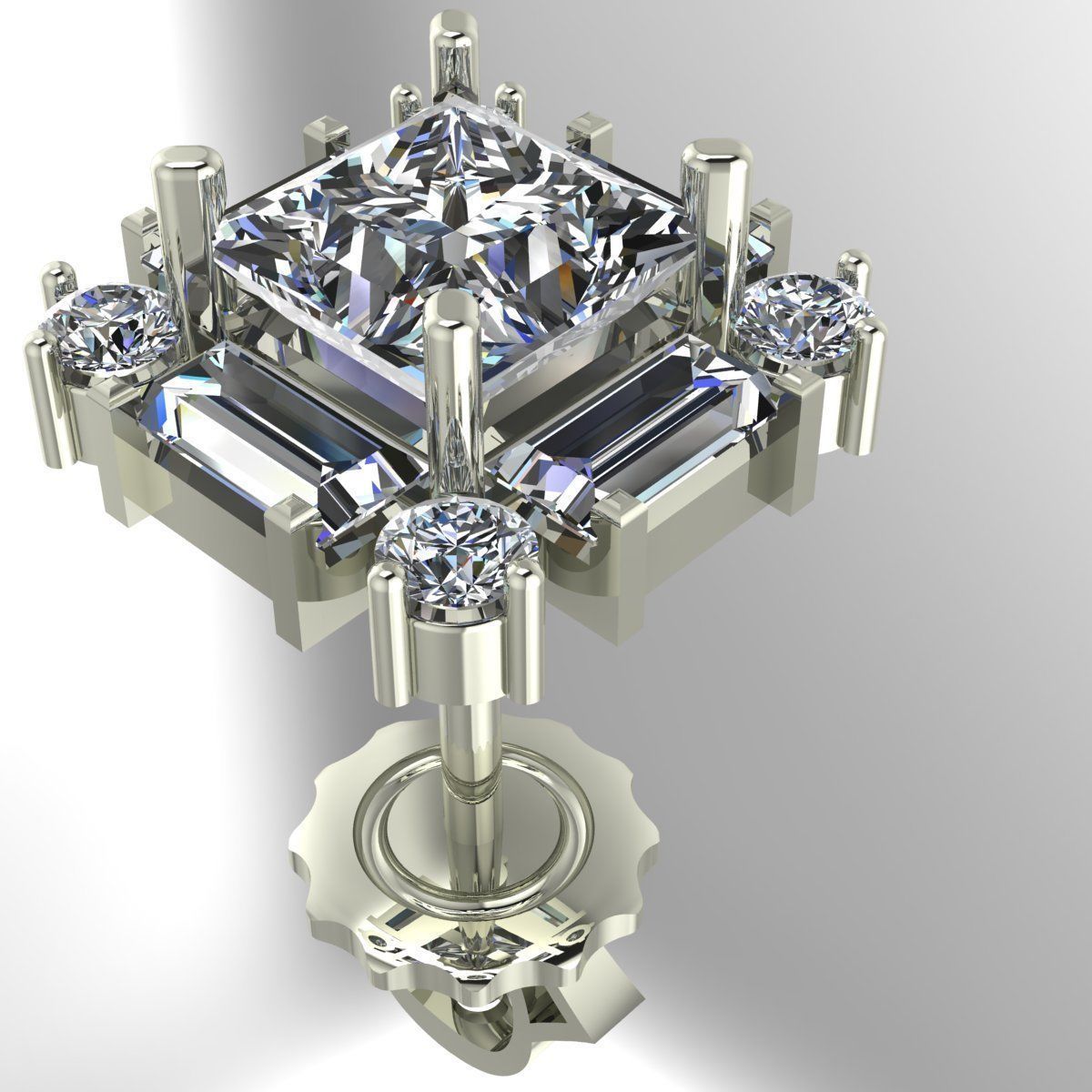 Earing 04  3D print model_5