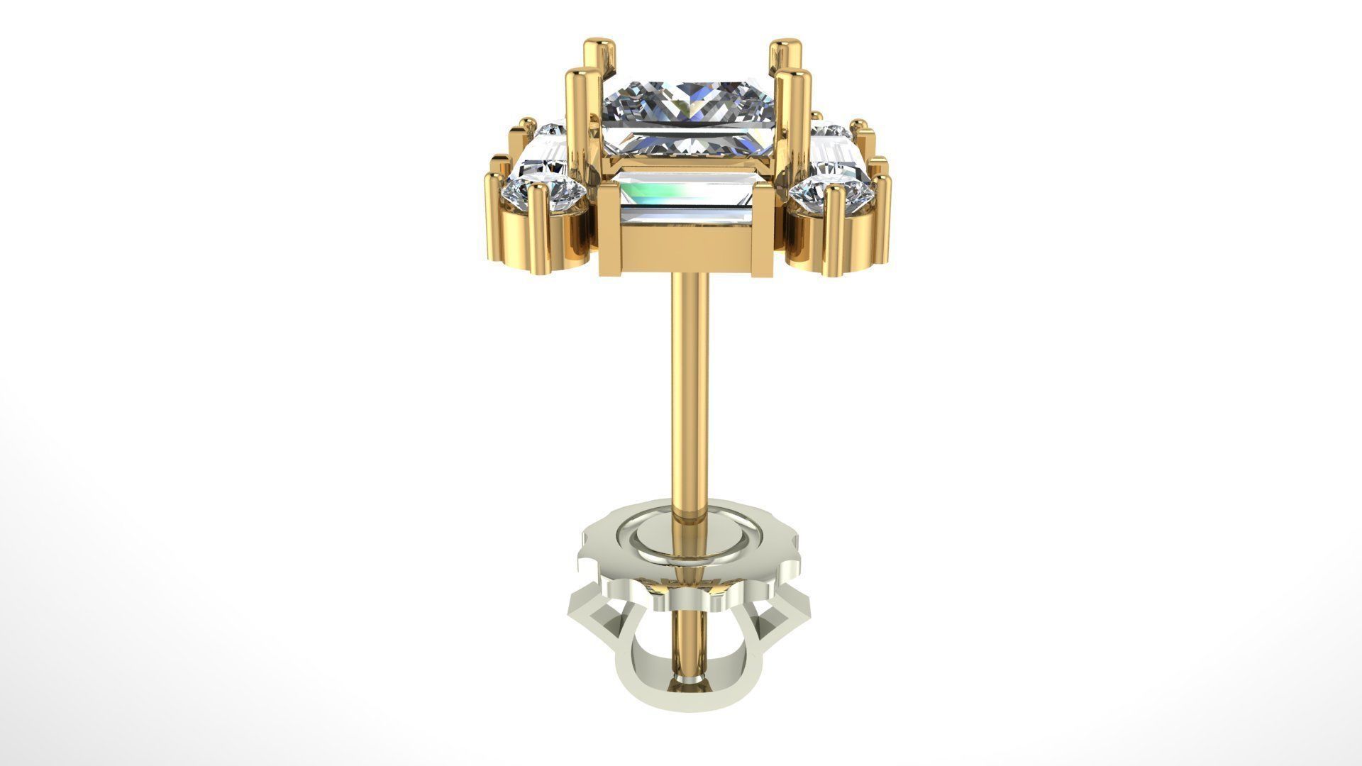 Earing 04  3D print model_9