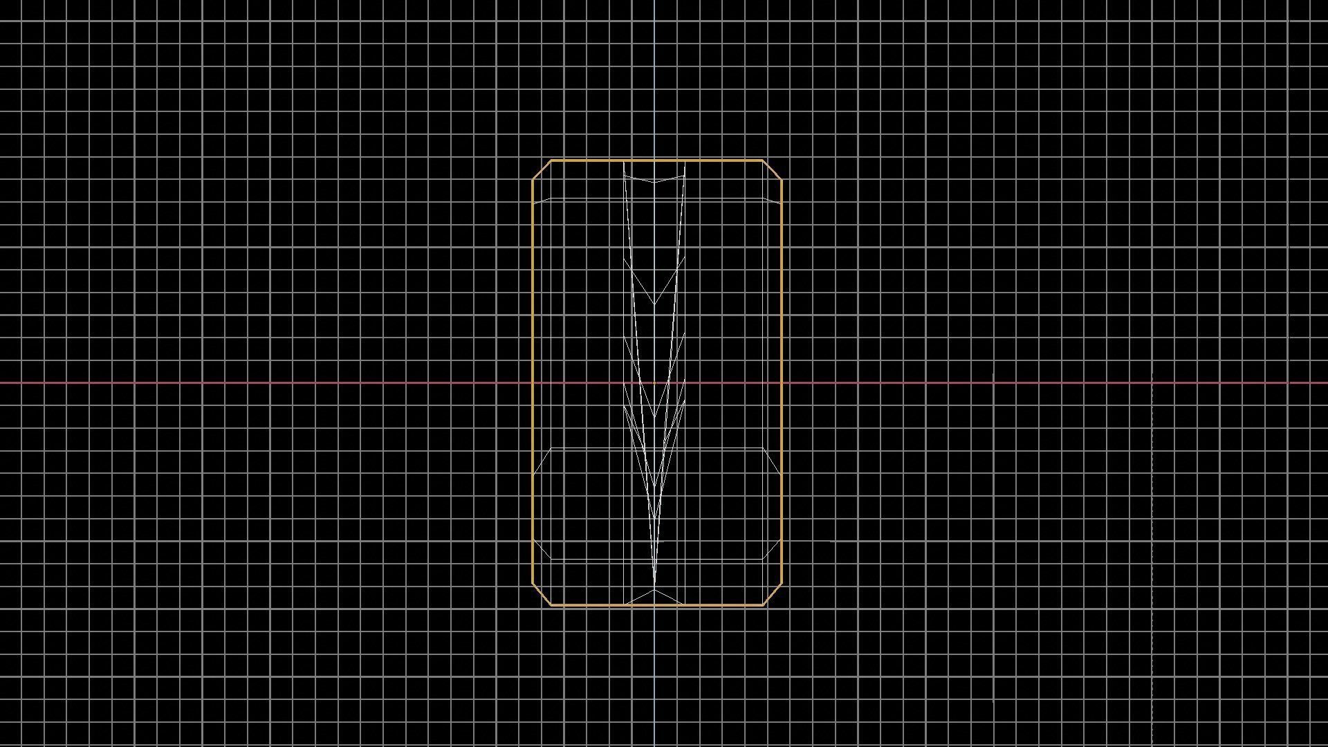 Low-Poly Knives Set knife 3D model_15