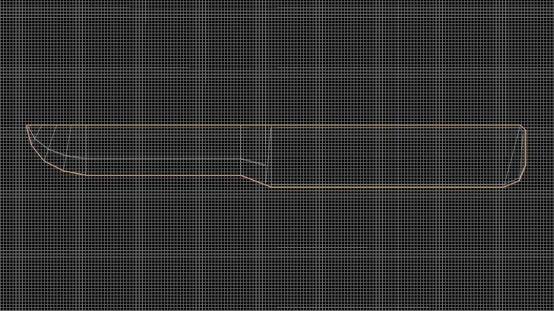 Low-Poly Knives Set knife 3D model_11