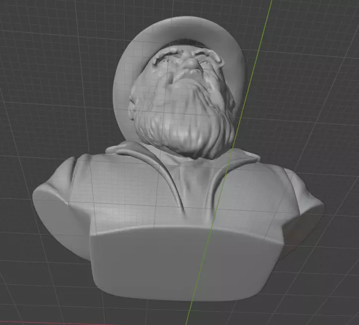Charles Darwin 3D print model_7