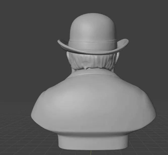 Charles Darwin 3D print model_5