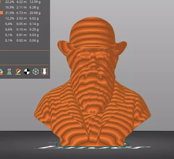 Charles Darwin 3D print model_21