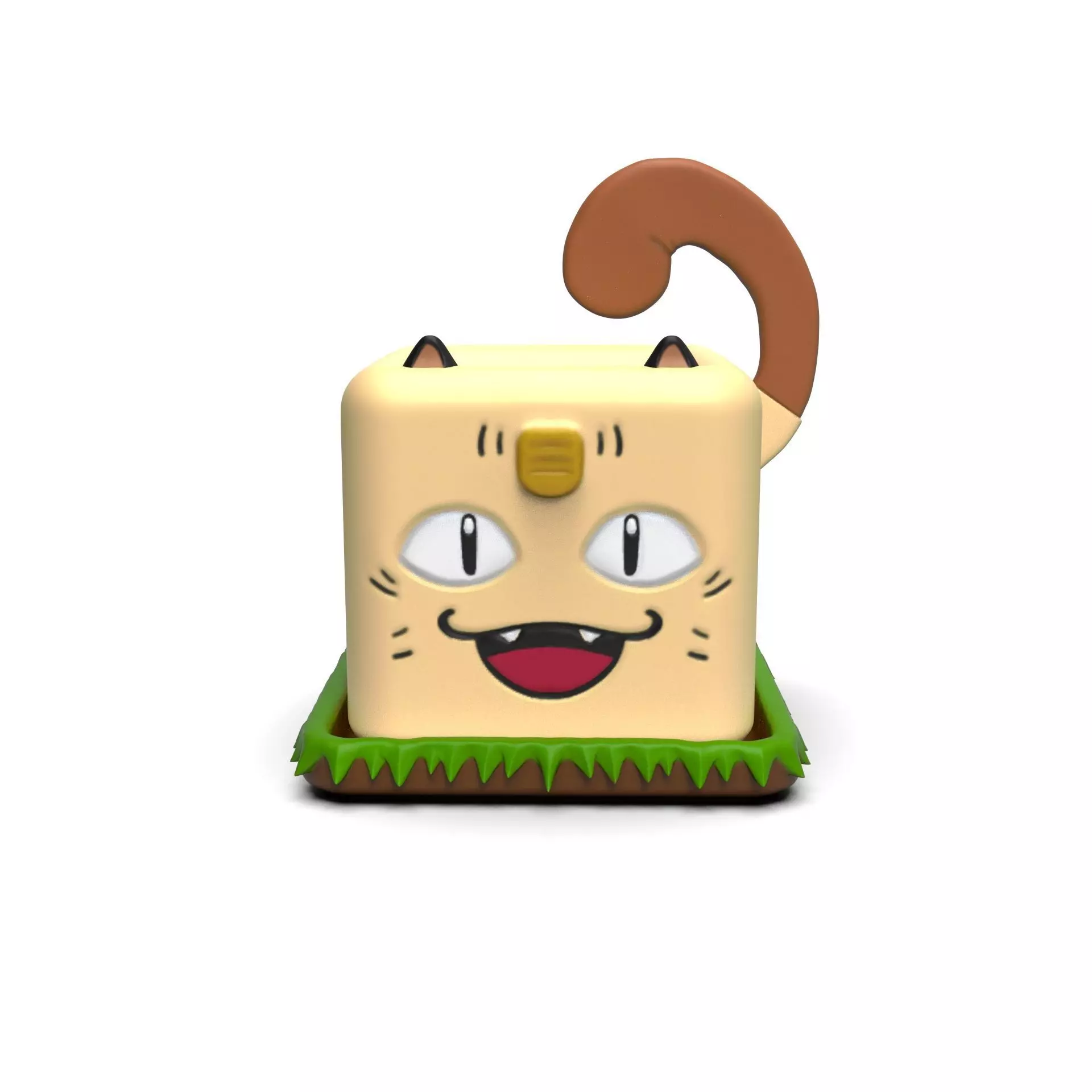 Meowth Pot Maceta- POKEMON 3D print model